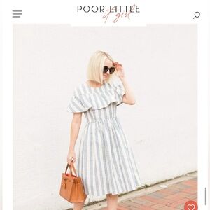Rachel Parcell Santorini Striped Dress